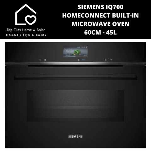 Siemens iQ700 - HomeConnect Built-in Microwave Oven - 60cm - 45L