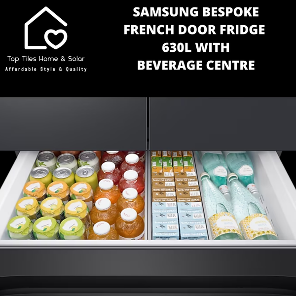 Samsung Bespoke French Door Fridge - 630L with Beverage Centre