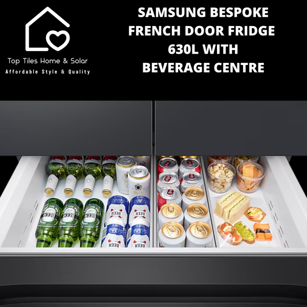 Samsung Bespoke French Door Fridge - 630L with Beverage Centre