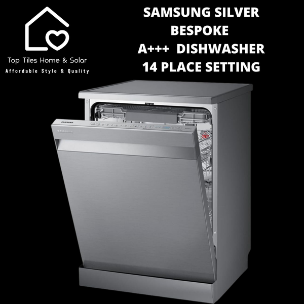 Samsung Silver Bespoke A+++  Dishwasher - 14 Place Setting