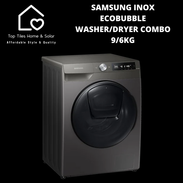 Samsung Inox EcoBubble Washer Dryer Combo - 9/6kg