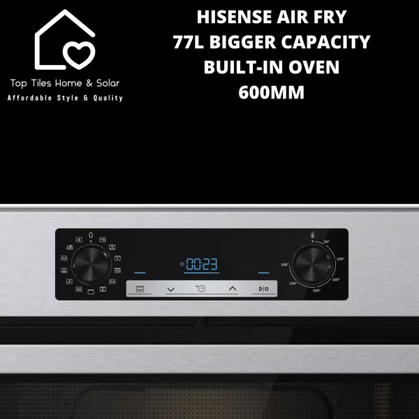 Hisense Air Fry 77L Bigger Capacity Built-in Oven - 600mm