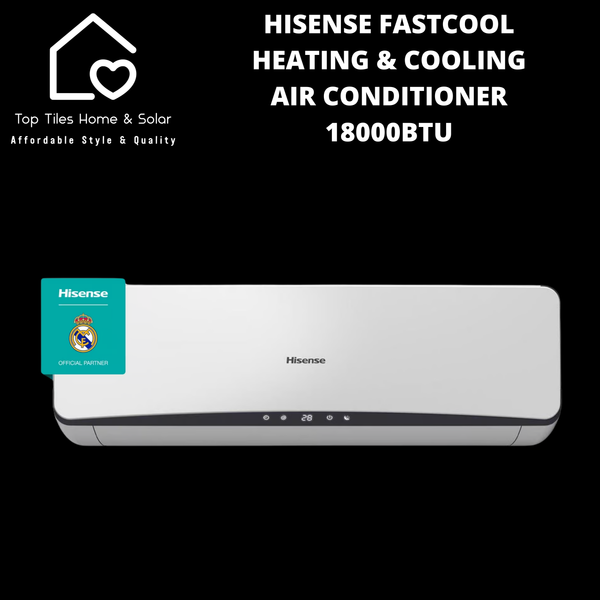 Hisense FastCool Heating & Cooling Air Conditioner - 18000BTU