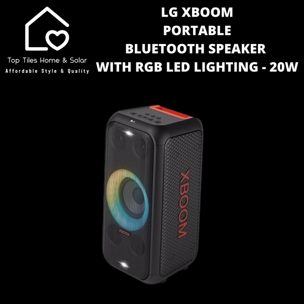 LG XBOOM Portable Bluetooth Speaker With RGB LED Lighting - 200W