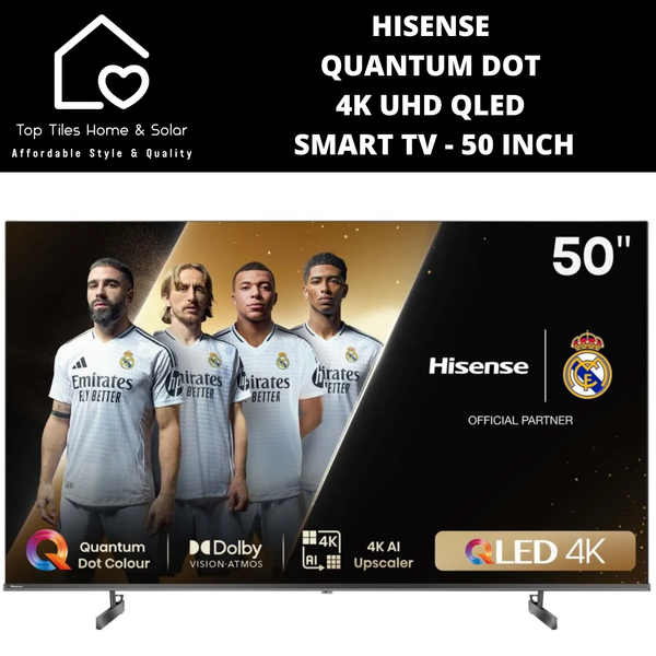 Hisense Quantum Dot 4K UHD QLED Smart TV - 50 Inch