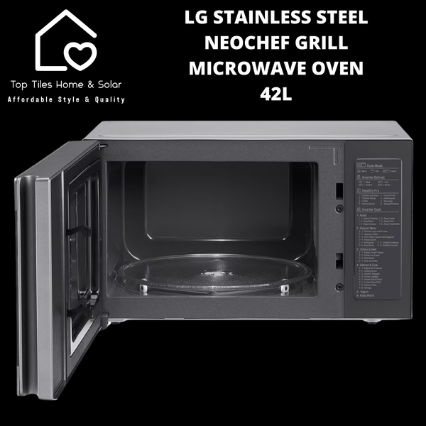 LG Stainless Steel NeoChef Grill Microwave Oven - 42L