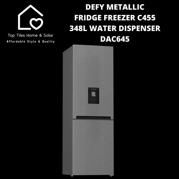 Defy Combi Fridge Freezer C455 - 348L Water Dispenser DAC645