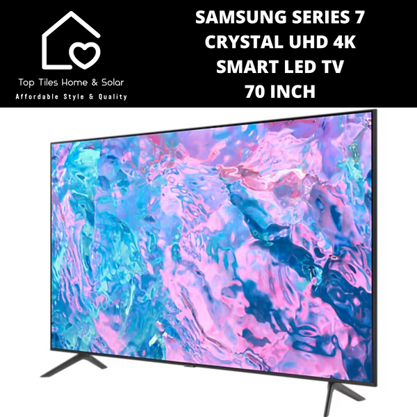 Samsung Series 7 Crystal UHD 4K Smart LED TV - 70 Inch