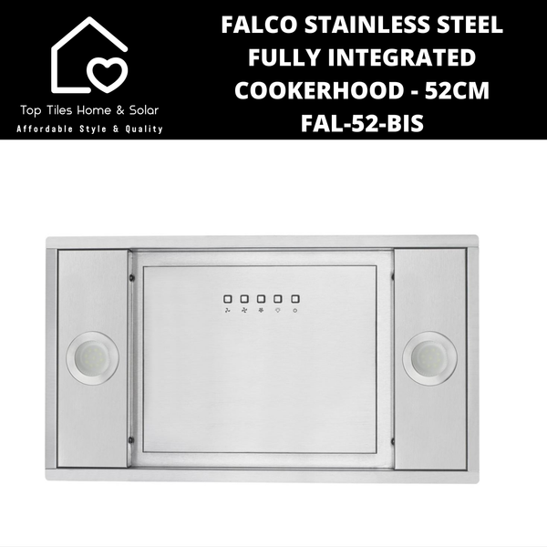 Falco Stainless Steel Fully Integrated Cookerhood - 52cm FAL-52-BIS