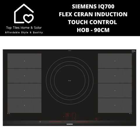 Siemens iQ700 - Flex Ceran Induction Touch Control Hob - 90cm