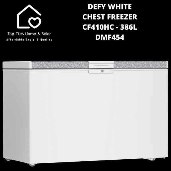 Defy White Chest Freezer CF410HC - 386L DMF454