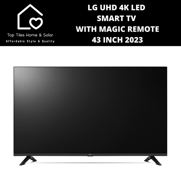 LG UHD 4K LED Smart TV with Magic Remote - 43 Inch 2023