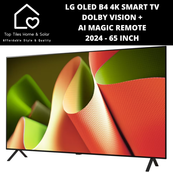 LG OLED B4 4K Smart TV Dolby Vision + AI Magic Remote 2024 - 65 Inch