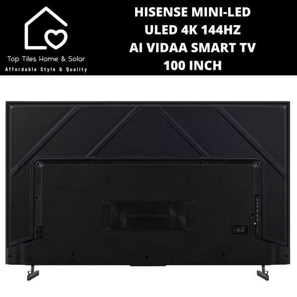 Hisense Mini-LED ULED 4K 144Hz AI VIDAA Smart TV - 100 Inch