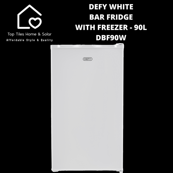 Defy White Bar Fridge with Freezer - 90L DBF90W