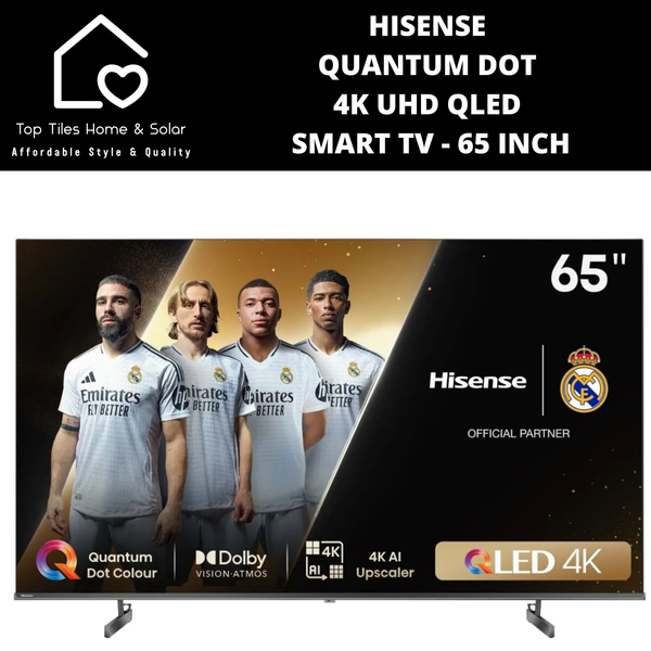 Hisense Quantum Dot 4K UHD QLED Smart TV - 65 Inch