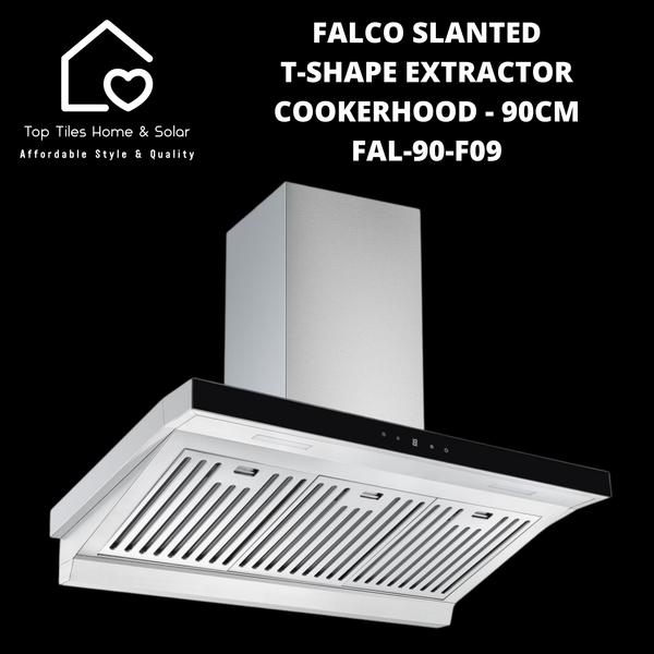 Falco Slanted T-Shape Extractor Cookerhood - 90cm FAL-90-F09