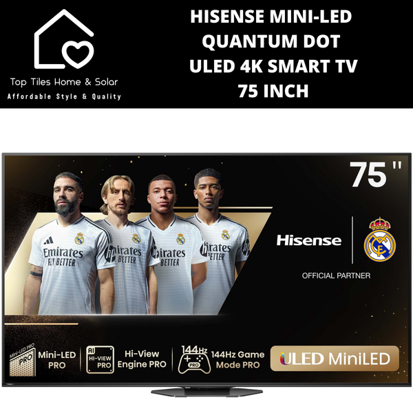 Hisense Mini-LED Quantum Dot ULED 4K Smart TV - 75 Inch