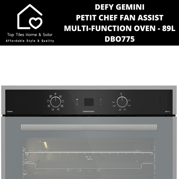 Defy Gemini Petit Chef Multi-Function Oven - 89L DBO775