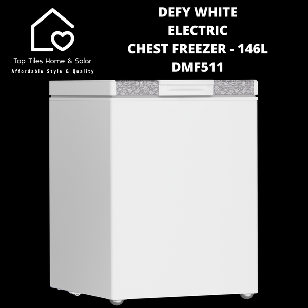 Defy White Electric Chest Freezer - 146L DMF511