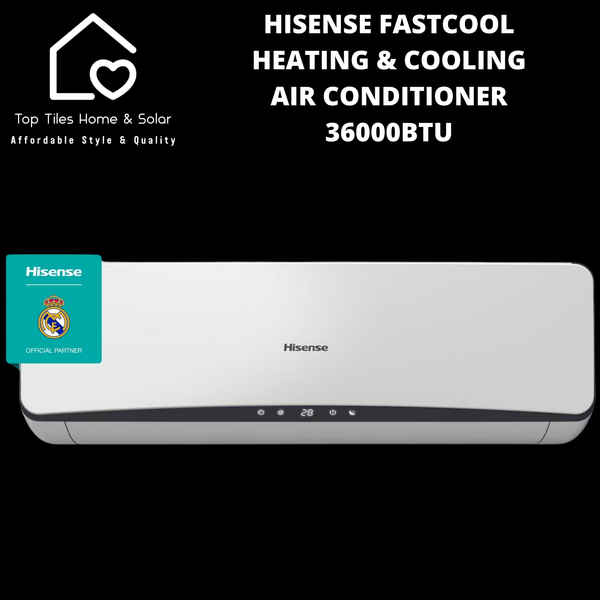 Hisense FastCool Heating & Cooling Air Conditioner - 36000BTU