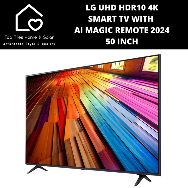 LG UHD HDR10 4K Smart TV with AI Magic Remote 2024 - 50 Inch