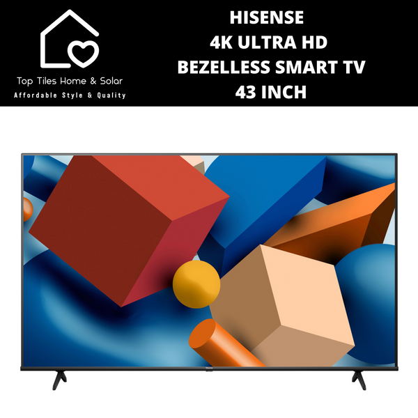 Hisense 4K Ultra HD LED  Smart TV - 43 Inch