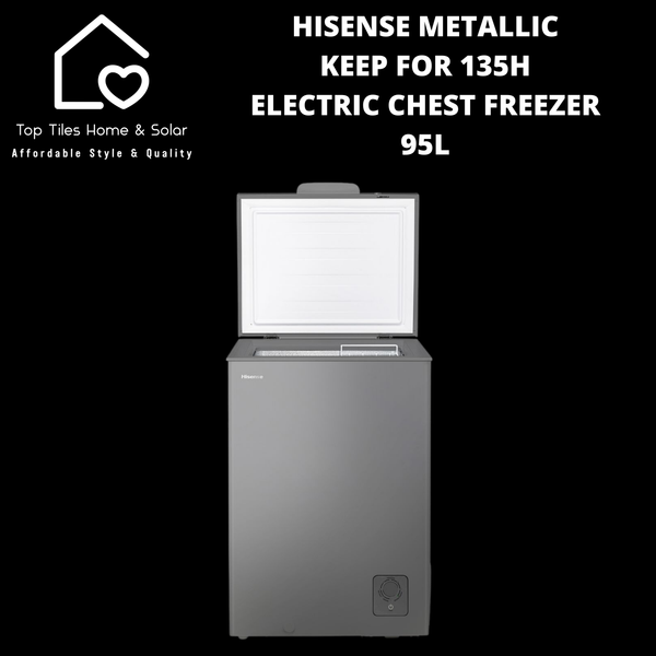 Hisense Metallic Keep For 135H Electric Chest Freezer - 95L