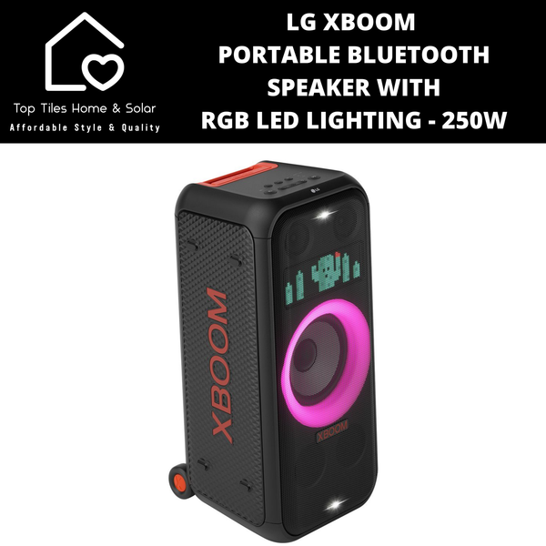 LG XBOOM Portable Bluetooth Speaker With RGB LED Lighting - 250W