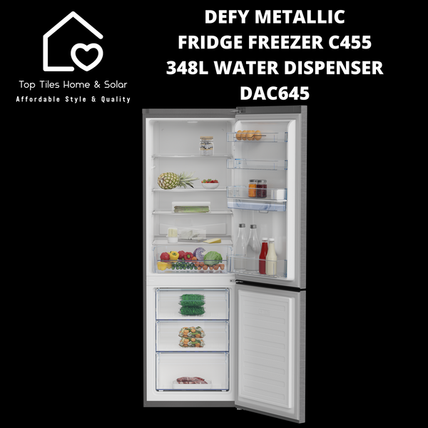 Defy Combi Fridge Freezer C455 - 348L Water Dispenser DAC645