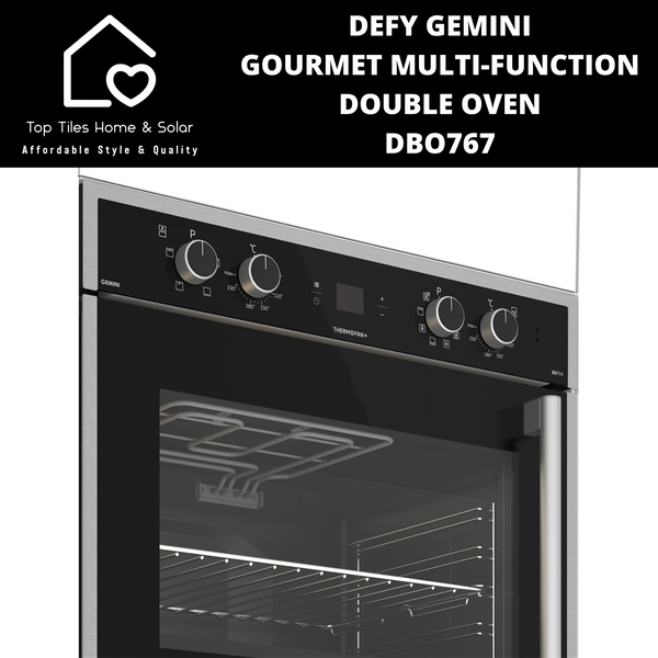 Defy Gemini Gourmet Multi-Function Double Oven - DBO767