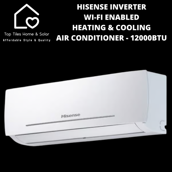 Hisense Inverter Wi-Fi Enabled Heating & Cooling Air Conditioner - 12000BTU