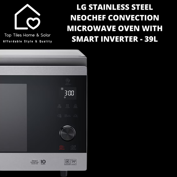 LG Stainless Steel NeoChef Convection Microwave Oven with Smart Inverter - 39L