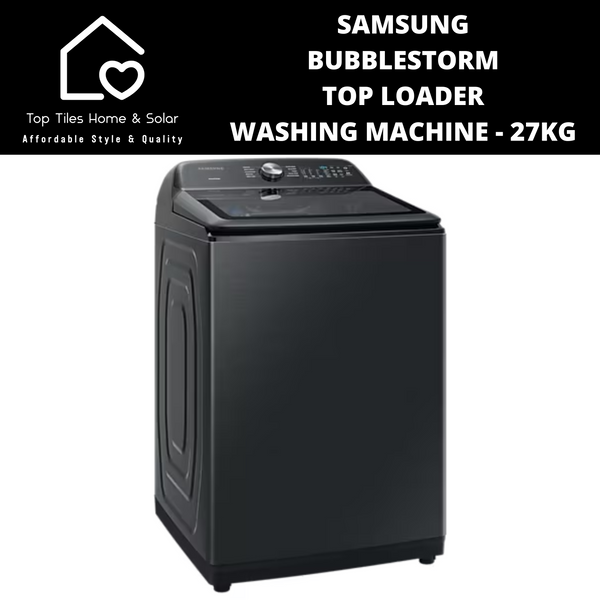 Samsung BubbleStorm  Top Loader Washing Machine - 27kg