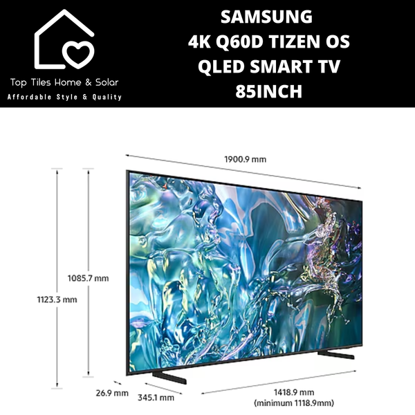 Samsung 4K Q60D Tizen OS QLED Smart TV - 85 Inch