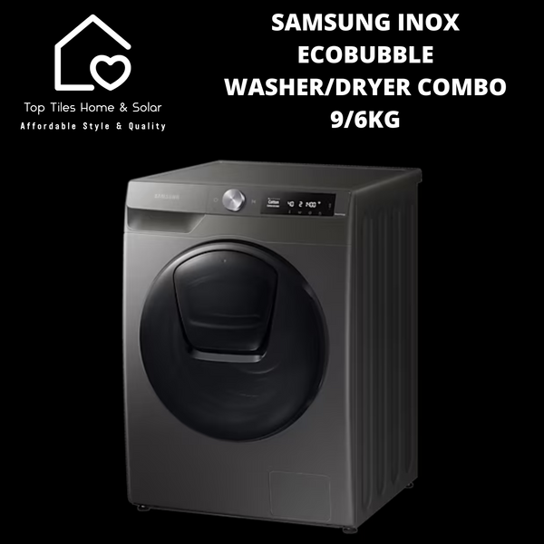 Samsung Inox EcoBubble Washer Dryer Combo - 9/6kg