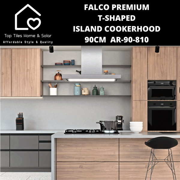 Falco Premium T-Shaped Island Cookerhood - 90cm AR-90-810