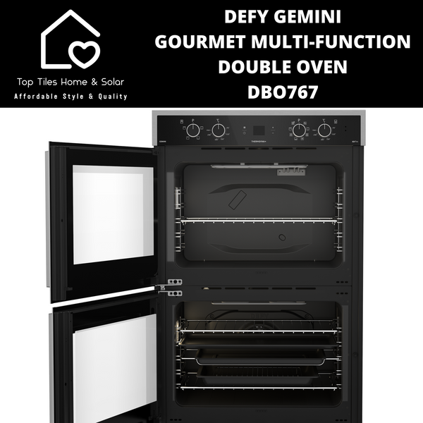 Defy Gemini Gourmet Multi-Function Double Oven - DBO767