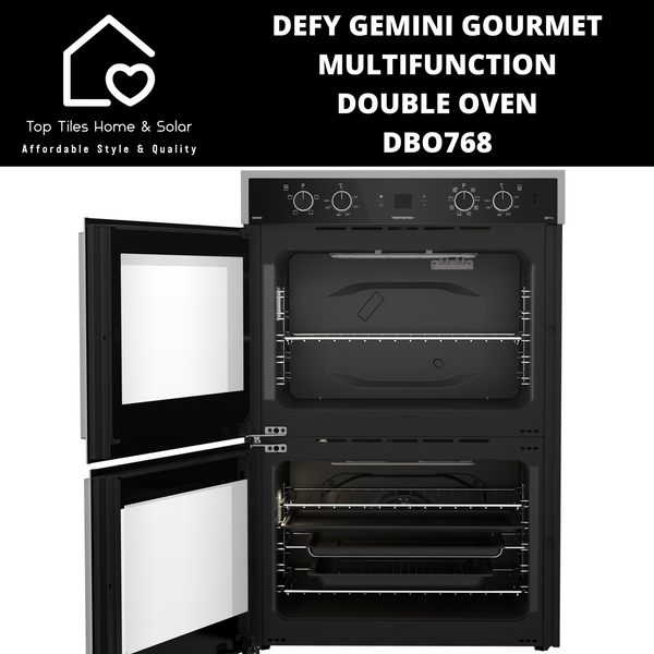 Defy Gemini Gourmet Multifunction Double Oven - DBO768