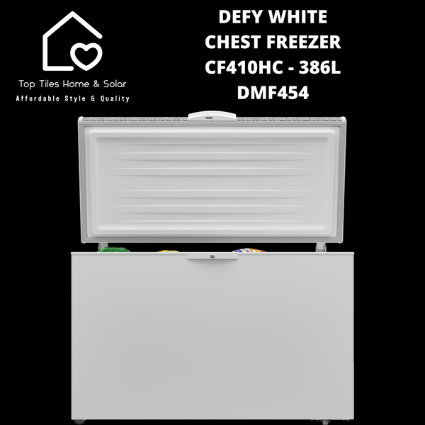 Defy White Chest Freezer CF410HC - 386L DMF454