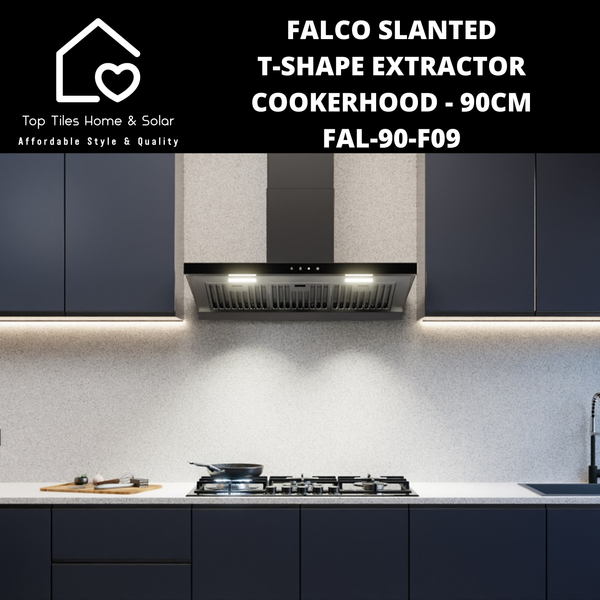 Falco Slanted T-Shape Extractor Cookerhood - 90cm FAL-90-F09