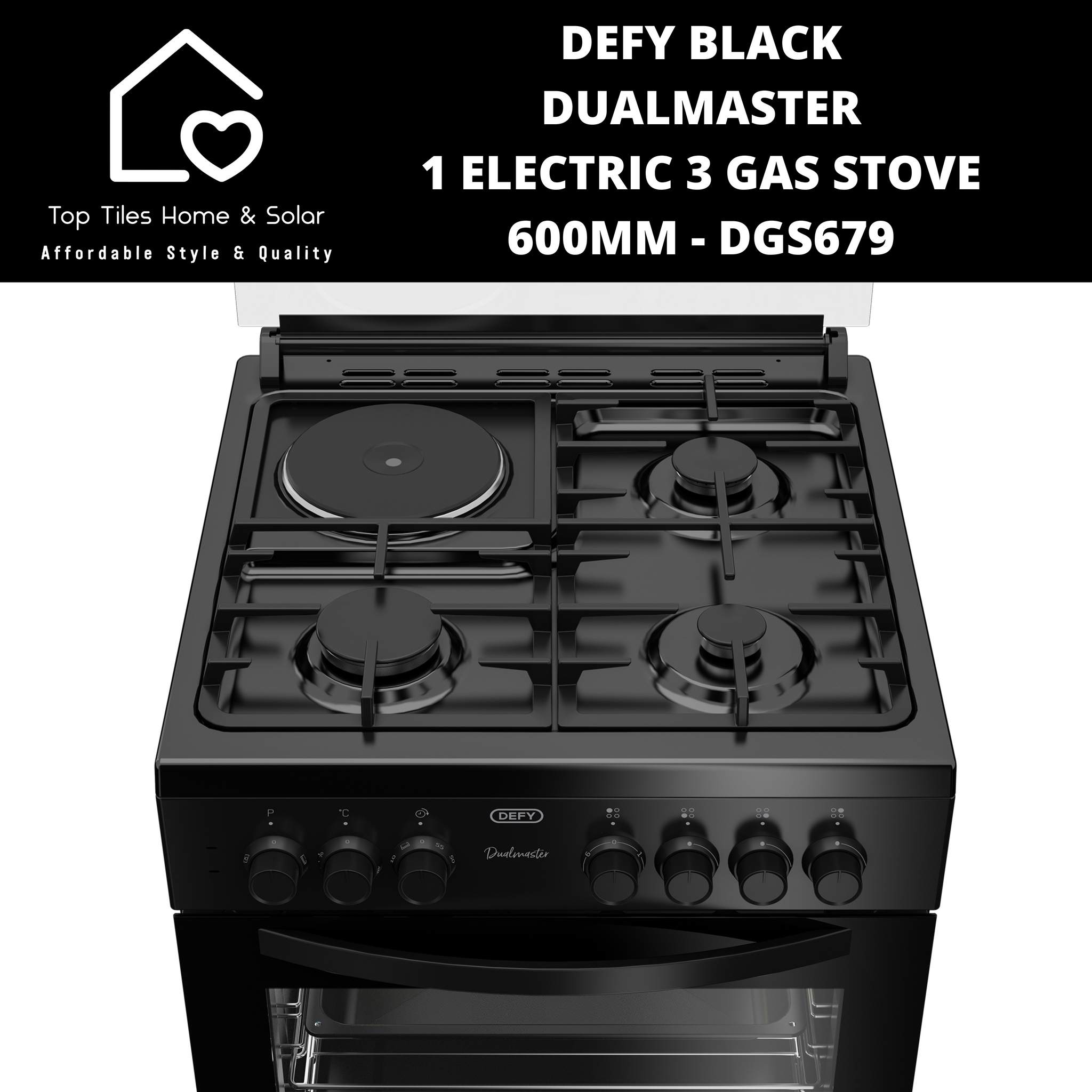 Defy gas deals and electric stove