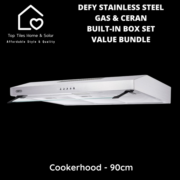 Defy Stainless Steel Ceran & Gas Built-in Box Set - Value Bundle 2