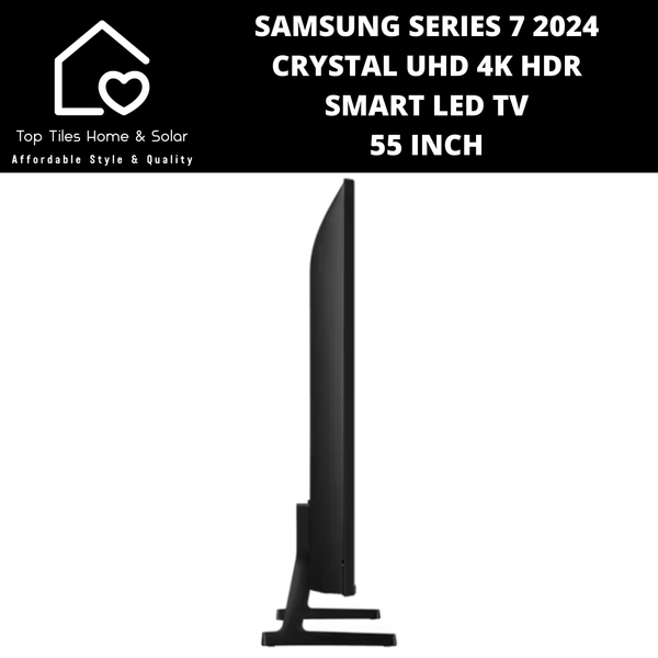 Samsung Series 7 2024 - Crystal UHD 4K HDR Smart LED TV - 55 Inch