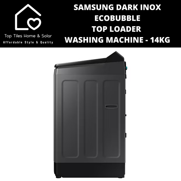 Samsung Dark Inox EcoBubble Top Loader Washing Machine - 14kg
