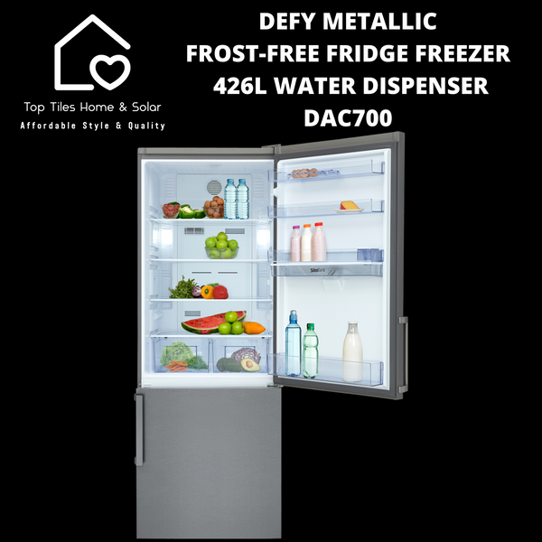 Defy Frost-Free Combi Fridge Freezer - 426L Water Dispenser DAC700