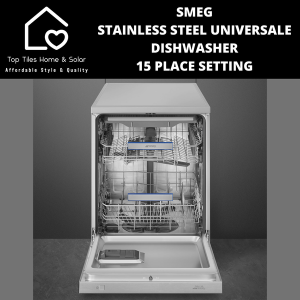 Smeg Stainless Steel Universale Dishwasher - 15 Place Setting