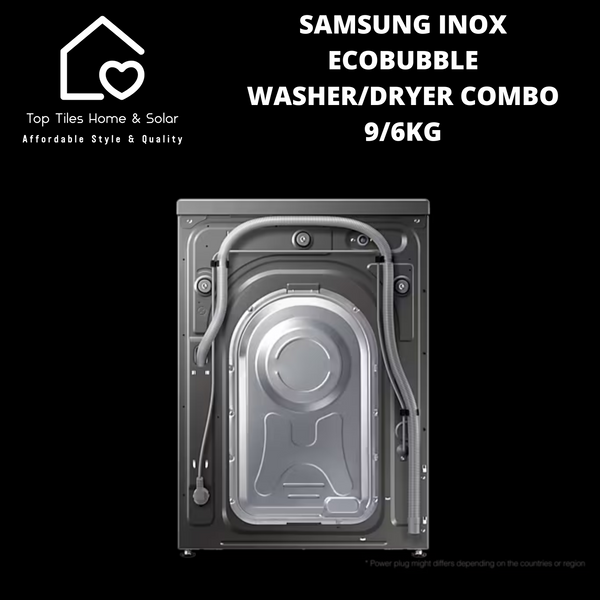 Samsung Inox EcoBubble Washer Dryer Combo - 9/6kg