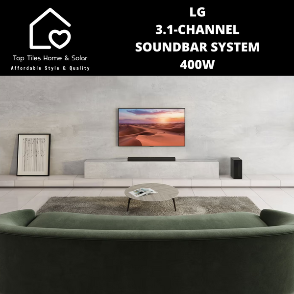 LG 3.1-Channel Soundbar System - 400W