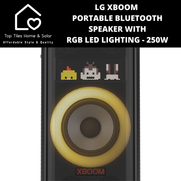 LG XBOOM Portable Bluetooth Speaker With RGB LED Lighting - 250W